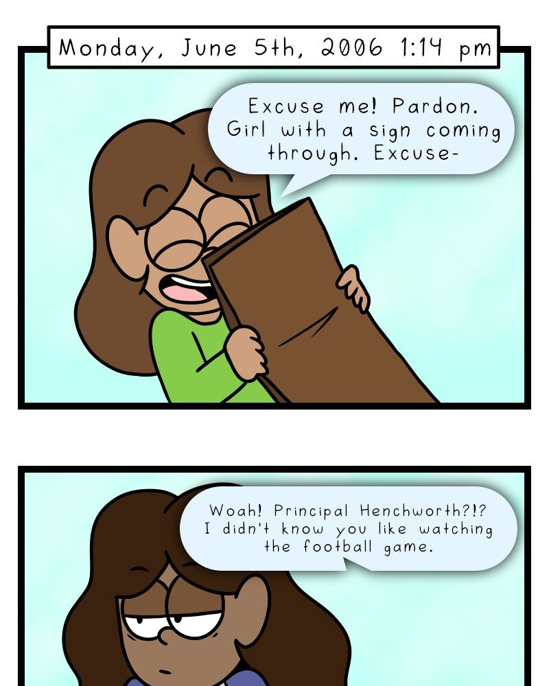 Life of a Highschool Slime - Episode 18, Page 7: Sophomore Year- Chapter 18